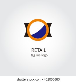Custom Logo collection, abstract geometric business icon design