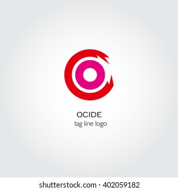 Custom Logo collection, abstract geometric business icon design