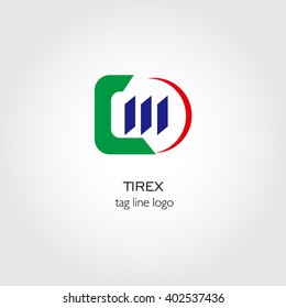 Custom Logo collection, abstract geometric business icon design