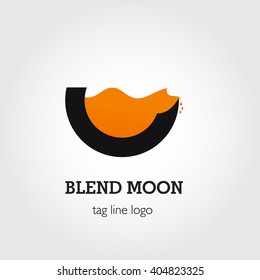 Custom Logo collection, abstract geometric business icon design