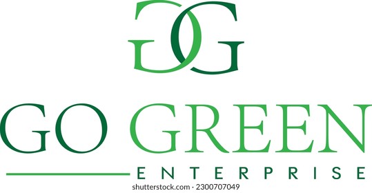 Custom Logo Design Go Green 