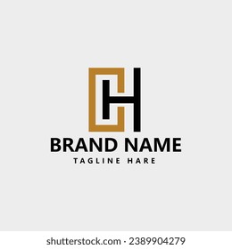 Custom Logo Design, Vector Template