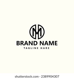 Custom Logo Design, Vector Template