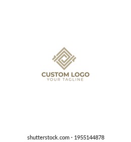 Custom Logo Illustration . Suitable for your company