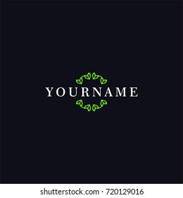 CUSTOM LOGO MONOGRAM, NATURE FOR FRAME YOUR NAME
 
