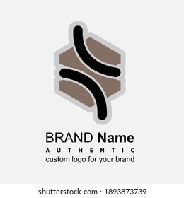 Custom logo For your brand vector illustration customized