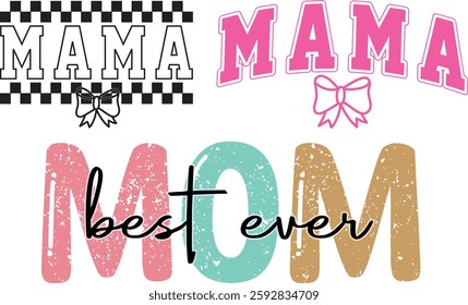 Custom Mama Shirt. mama mother's day best t shirt bundle. Happy Mother's Day 2025 T shirt.