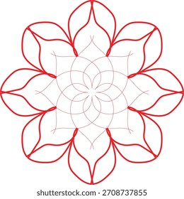 Desenhos de mandala personalizados com escrita à mão