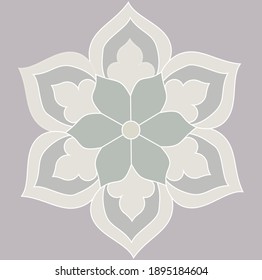 Custom Medallion Design For Marble Stone Shell Inlay Flooring Work