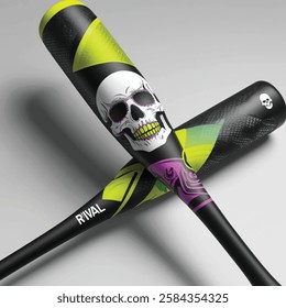 Custom Modern Baseball Bat Design