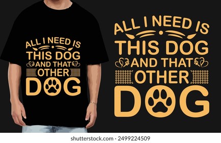 custom modern minimalist dog lover t shirt design collection
