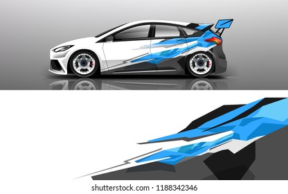 Custom modification car wrap. wrap design for custom modification car