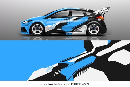 Custom modification car wrap. wrap design for custom modification car