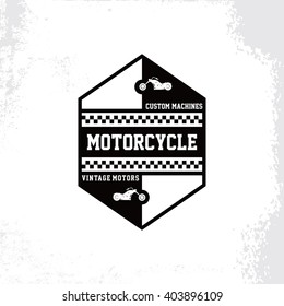 custom motor badge label