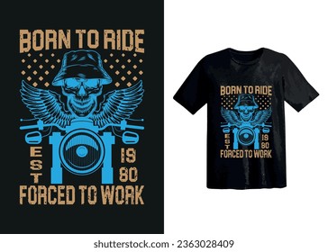 Custom Motorbike T-Shirt Design-Motorbike T-Shirt Vector-Trendy Motorbike T-Shirt-Motorbike Rider