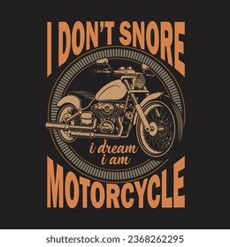 Custom Motorcycle t shirt design