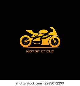 Custom Motorcycle vector, icon, illustration.