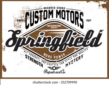 gráfico de motores personalizados