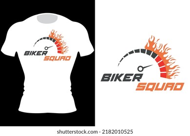 Custom Motors.Crazy Biker.Crazy Squad Biker. Ride to Live Live to Ride. Motorcycle T-Shirt Design 