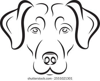 Dibujo de contorno de mascotas personalizado - Retrato de perro elegante con pajarita, ilustrado en blanco y negro, arte minimalista de mascotas, boceto de perro personalizado, ilustración de animales con estilo