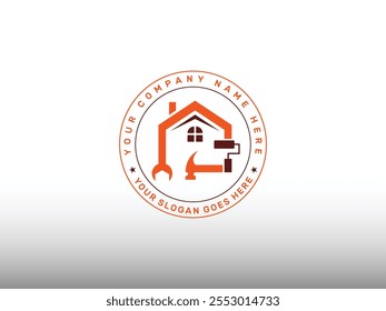 Diseño de logotipos personalizado y profesional para servicios de reparación de viviendas y expertos en renovación