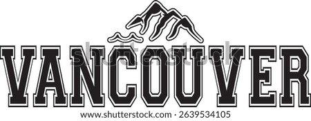 Custom Province Name Artwork with Matching Iconic Logo – Perfect for Apparel and Merch