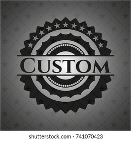 Custom realistic dark emblem Custom realistic dark emblem