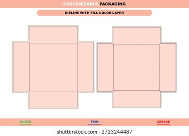 Dieline rígido de encargo de la caja de regalo con la precisión plegable elegante desarrollada para la presentación de los artículos superiores y la ejecución profesional del diseño del empaquetado