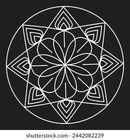 custom sacred geometry and spiritual logo design	