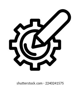 custom settings icon or logo isolated sign symbol vector illustration - high quality black style vector icons
