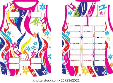 Custom Shirt – Colorful and Abstract Pattern