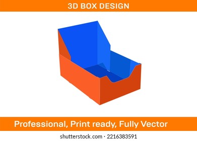 Custom Showcase Exhibi box, Wholesale Packaging Boxes, BOTTOM DISPLAY BOXES