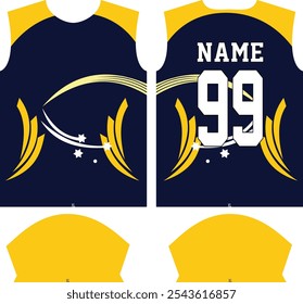 
Custom Sublimation Sports shirt jersey design template, Sport Suit, sports wear, Sport uniform