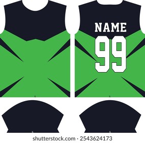 Custom Sublimation Sports shirt jersey design template, Sport Suit, sports wear, Sport uniform