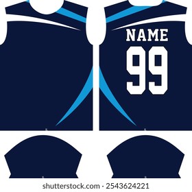 Custom Sublimation Sports shirt jersey design template, Sport Suit, sports wear, Sport uniform