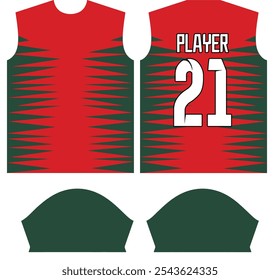 Custom Sublimation Sports shirt jersey design template, Sport Suit, sports wear, Sport uniform