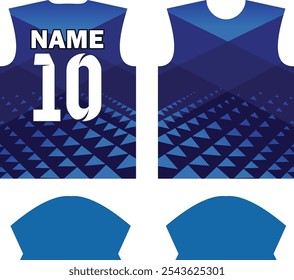 
Plantilla de diseño de jersey de camisa deportiva de sublimación personalizada, traje deportivo, ropa deportiva, uniforme deportivo