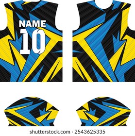 
Custom sublimation sports shirt jersey design template, Spott Suit, sports wear, Sport uniform