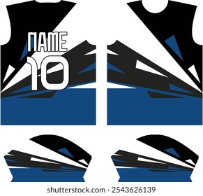 Custom sublimation sports shirt jersey design template, Sport Suit, sports wear, Sport uniform

