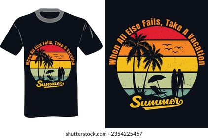 Custom Summer T Shirt Design