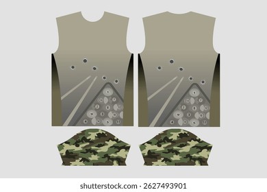 Custom Team Jersey Vector Template eps