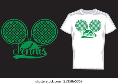 Custom Tennis Polo T-Shirt Design