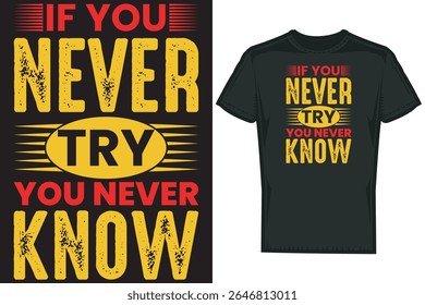 Custom Trendy Unique Typography T shirt Design