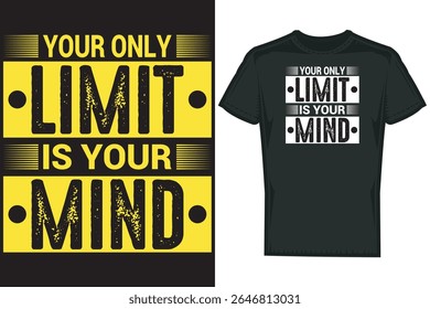 Custom Trendy Unique Typography T shirt Design