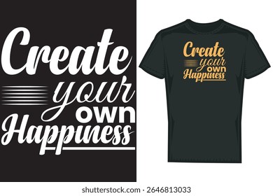Custom Trendy Unique Typography T shirt Design