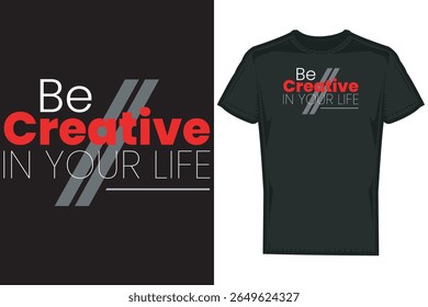 Custom Trendy Unique Typography T shirt Design