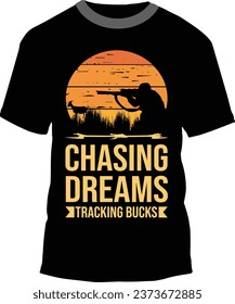 Custom T-Shirt with Chasing Dreams
