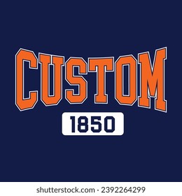 Custom t-shirt design, Sports jersey logo design for custom