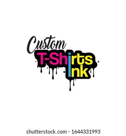 custom tshirt ink grafity logo