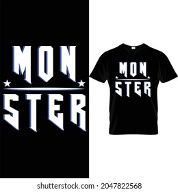 custom typography t shirt design